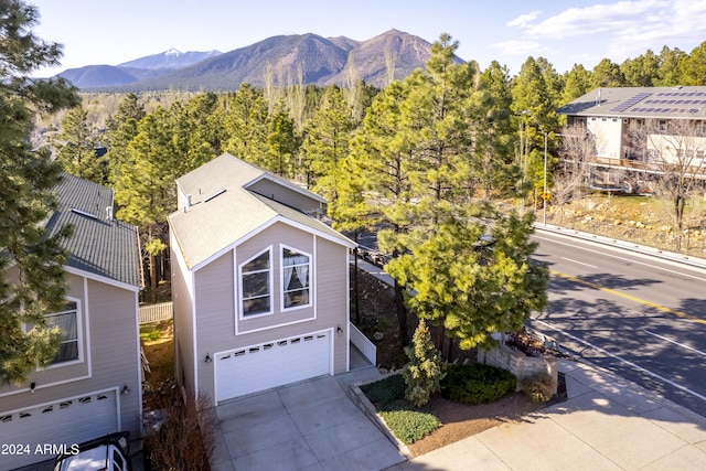 4371 E Savannah Cir, Flagstaff, AZ 86004 - bird's eye view with a mountain view