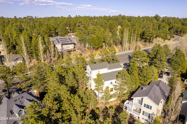 4371 E Savannah Cir, Flagstaff, AZ 86004 - aerial view featuring a wooded view