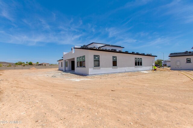 3335 W Desert Dawn Dr, Phoenix, AZ 85083 - back of property featuring stucco siding