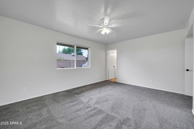 6527 W Sunnyside Dr, Glendale, AZ 85304 - carpeted empty room with baseboards and a ceiling fan