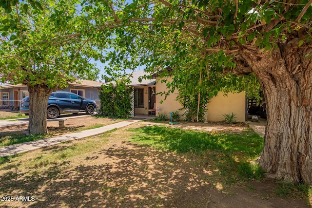 9353 W Monroe St, Tolleson, AZ 85353 - view of property hidden behind natural elements featuring stucco siding