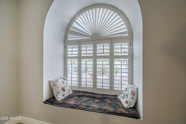 detailed view of baseboards
