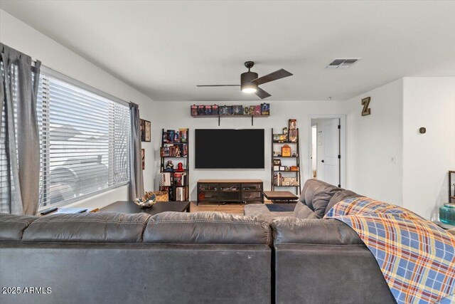 17461 W Molly Ln, Surprise, AZ 85387 - living area with ceiling fan
