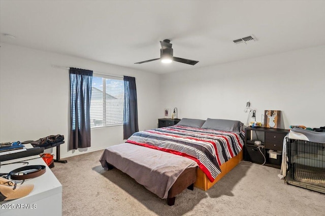 17461 W Molly Ln, Surprise, AZ 85387 - bedroom with carpet and ceiling fan