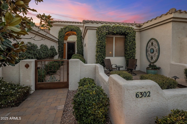 view of mediterranean / spanish-style home