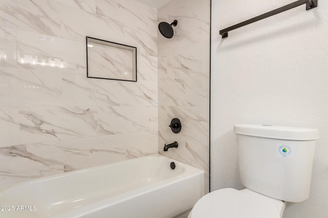 308 W Oraibi Dr, Phoenix, AZ 85027 - bathroom with toilet and shower / washtub combination