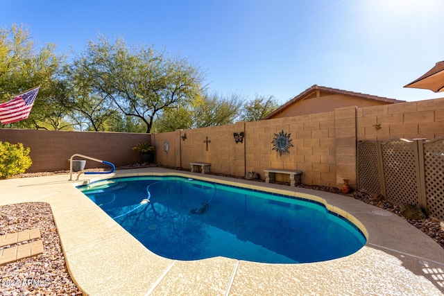 view of swimming pool