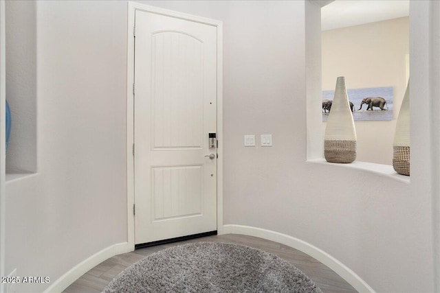 29344 N 132nd Ln, Peoria, AZ 85383 - doorway featuring light wood-style floors and baseboards