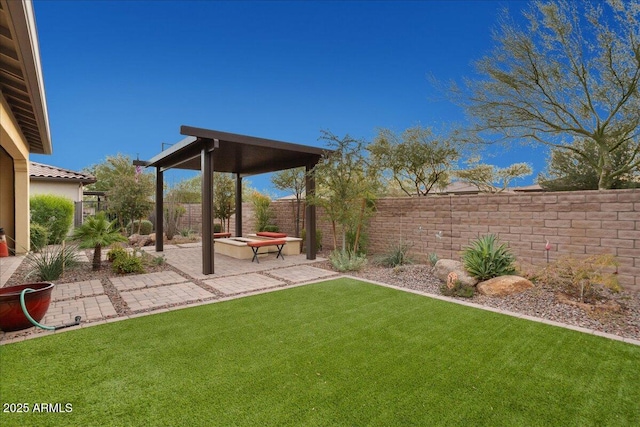29344 N 132nd Ln, Peoria, AZ 85383 - view of yard with a patio area