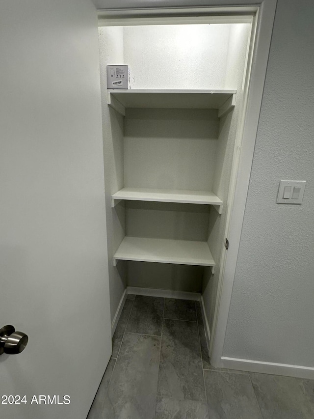 view of closet