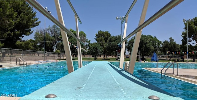 3741 W Poinsettia Dr, Phoenix, AZ 85029 - community pool with view of wooded area