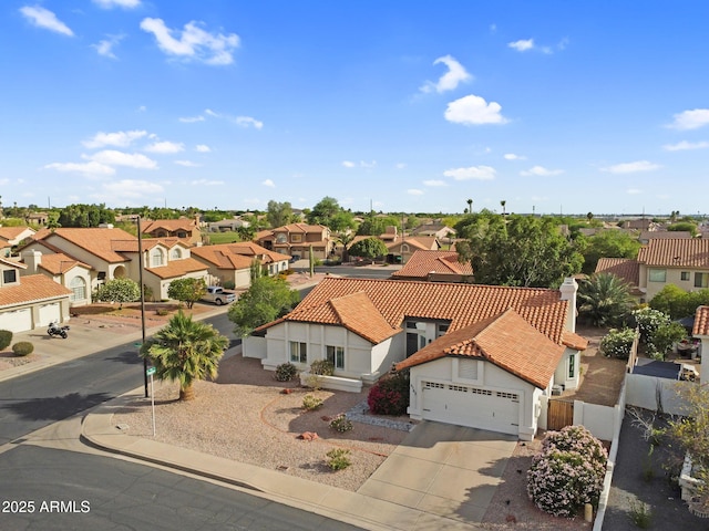 6145 E Snowdon St, Mesa, AZ 85215 - aerial perspective of suburban area