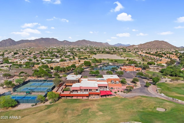 6145 E Snowdon St, Mesa, AZ 85215 - aerial view of a golf club and mountains