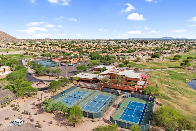 6145 E Snowdon St, Mesa, AZ 85215 - bird's eye view of a mountainous background and a golf club