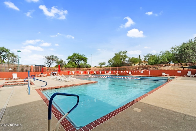 6145 E Snowdon St, Mesa, AZ 85215 - community pool featuring a patio area
