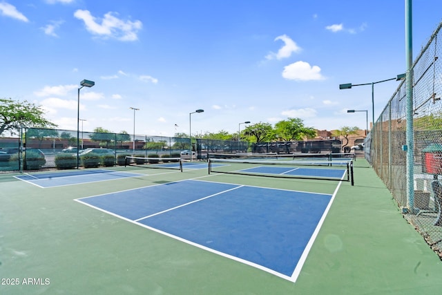 6145 E Snowdon St, Mesa, AZ 85215 - view of tennis court with community basketball court