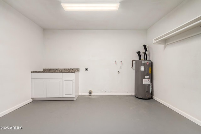 3114 W Villa Maria Dr, Phoenix, AZ 85053 - below grade area featuring water heater and baseboards