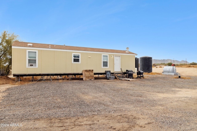 view of rear view of property