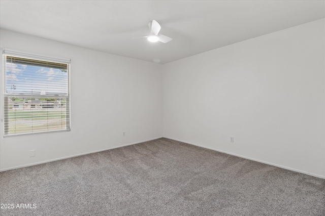 18206 N 45th Ave, Glendale, AZ 85308 - carpeted spare room with a ceiling fan and baseboards