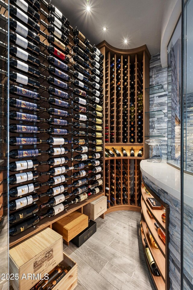 6102 E Nisbet Rd, Scottsdale, AZ 85254 - view of wine cellar