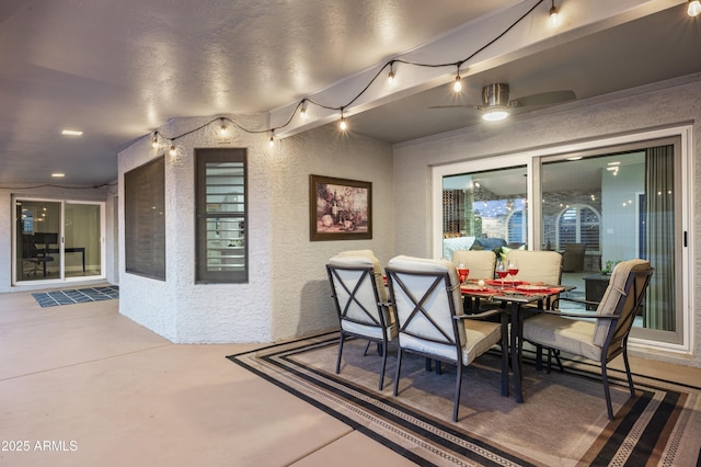 6102 E Nisbet Rd, Scottsdale, AZ 85254 - view of patio featuring ceiling fan