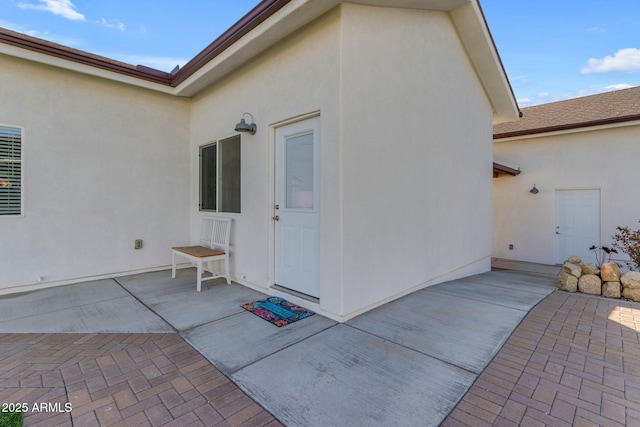 exterior space featuring a patio area