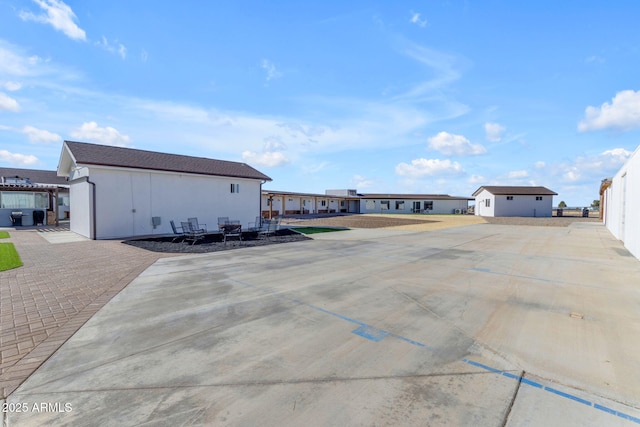 exterior space with a patio