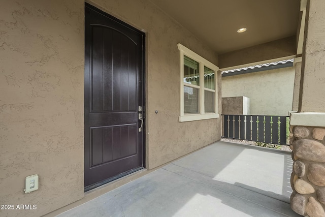 4090 E Bethena St, Gilbert, AZ 85295 - view of exterior entry with stucco siding