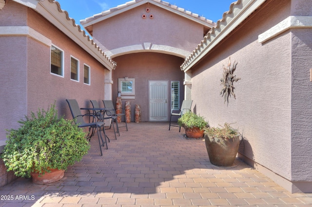 view of patio