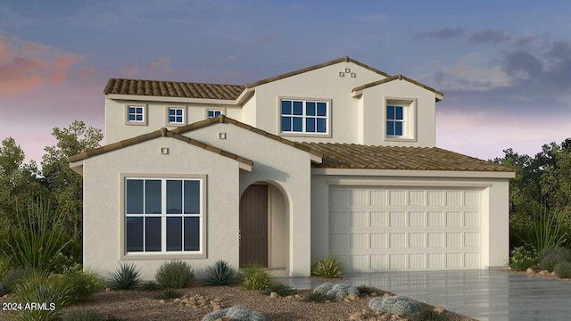 view of mediterranean / spanish-style house