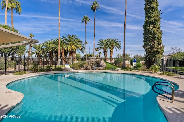 view of swimming pool