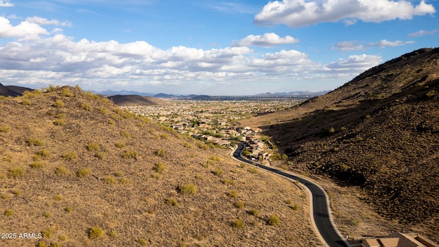 view of mountain feature