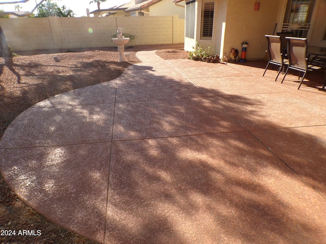 view of patio / terrace