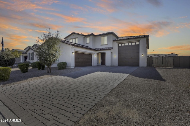 view of mediterranean / spanish home