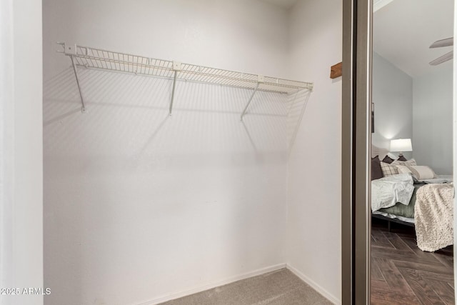 18219 N 19th St, Phoenix, AZ 85022 - walk in closet featuring a ceiling fan
