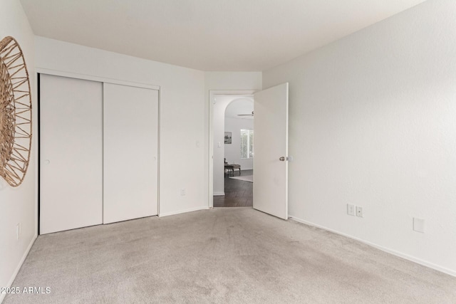 18219 N 19th St, Phoenix, AZ 85022 - unfurnished bedroom with carpet, a closet, and baseboards