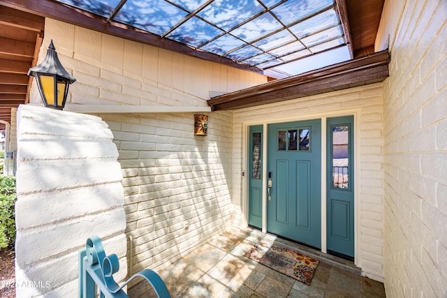 view of property entrance