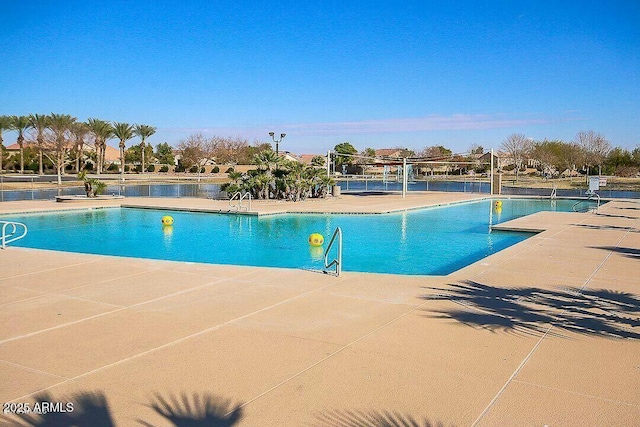 view of pool