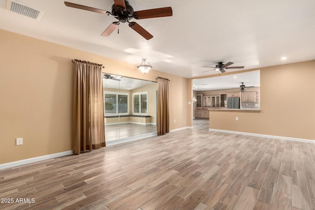 view of unfurnished living room