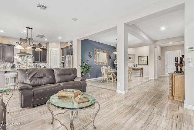 view of living room