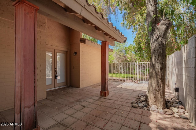 966 E Driftwood Dr, Tempe, AZ 85283 - view of patio with french doors