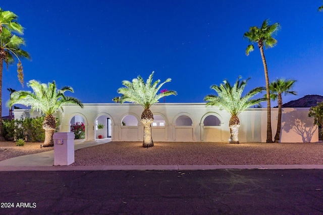 view of mediterranean / spanish-style house