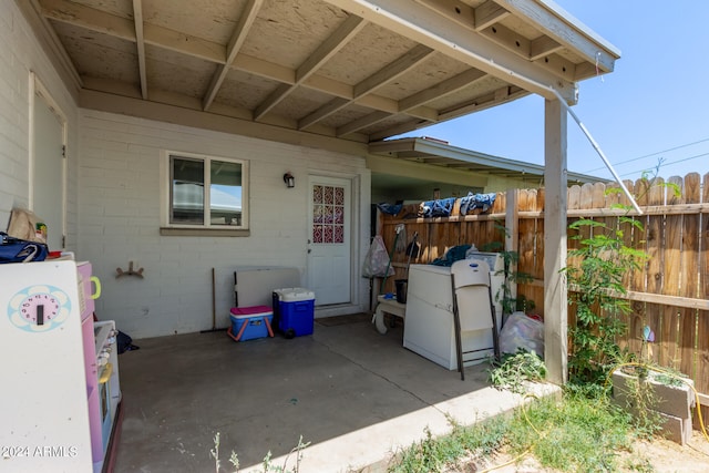 view of patio / terrace