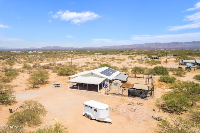 8730 E Barataria Blvd, Sierra Vista, AZ 85650 - view of rural area featuring a desert landscape and a mountainous background