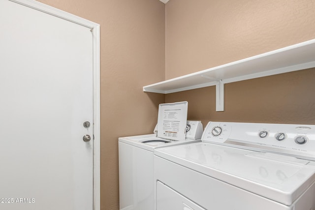 28232 N Abby Cir, San Tan Valley, AZ 85143 - washroom featuring separate washer and dryer
