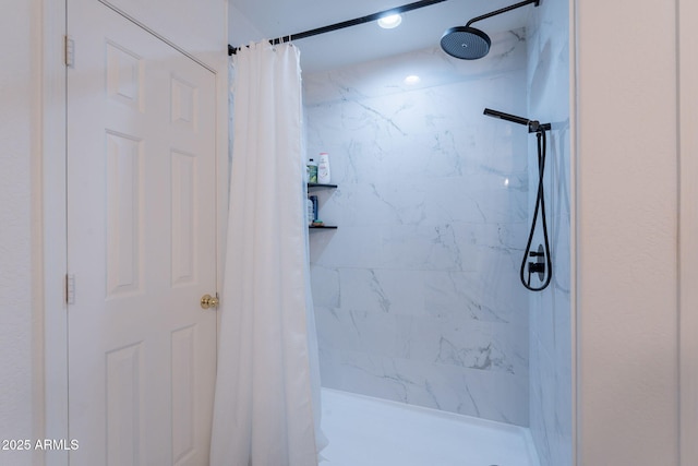 21188 N Duncan Dr, Maricopa, AZ 85138 - bathroom with a marble finish shower