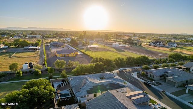 birds eye view of property featuring a residential view