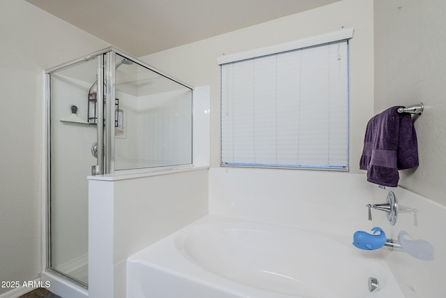2717 W Bowker St, Phoenix, AZ 85041 - bathroom with a shower stall and a garden tub