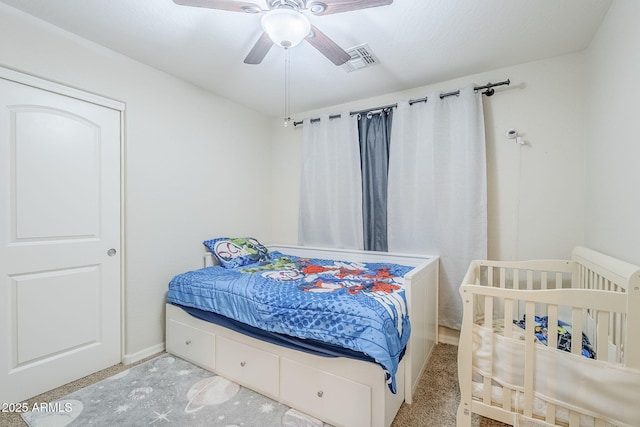 2717 W Bowker St, Phoenix, AZ 85041 - bedroom with baseboards and ceiling fan