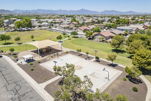 2717 W Bowker St, Phoenix, AZ 85041 - aerial view of residential area with a mountain backdrop